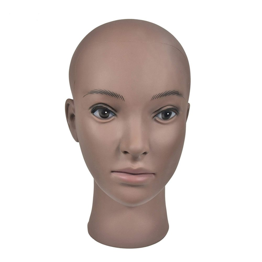 Soft PVC Wig Mannequin Head and Wig Stand (Head No. 5)