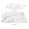 Nail Art Hand Pad and Wrist Rest Pillow, Soft PU Leather, White view 4