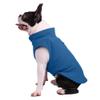 Dog Sweater, Soft Fleece Vest, Cold-Weather Jacket with Leash Ring for Small and Medium Dogs, XL, Blue view 1