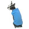 Dog Sweater, Soft Fleece Vest, Cold-Weather Jacket with Leash Ring for Small and Medium Dogs, XL, Blue view 2
