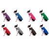 Dog Sweater / Sweatshirt, Soft Fleece Vest, Cold Weather Jacket with Leash Ring for Small and Medium Dogs (Size XL, Gray) view 4