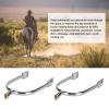 XiangXin Horse Spurs, English-Style Zinc Alloy Riding Spurs for Ranch and Farm view 4