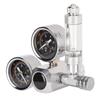 KUIDAMOS Aquarium CO2 Regulator with Dual-Gauge Display, Bubble Counter, and Check Valve, 4.9 × 4.7 × 2.9 in (W21.8) view 2