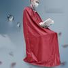 ZYX Steam Cape Sauna Gown, Full-Body Coverage, Foldable Waterproof Steam Gown (Powder Purple) view 3