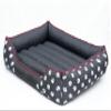PillowPrim Dog Bed Sofa Cushion Couch Pet Bed Grey XXL 110x90 with Paws view 1