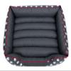 PillowPrim Dog Bed Sofa Cushion Couch Pet Bed Grey XXL 110x90 with Paws view 4