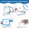 KUIDAMOS No-Spill Travel Water Bowl for Dogs, Cats & Pets view 2