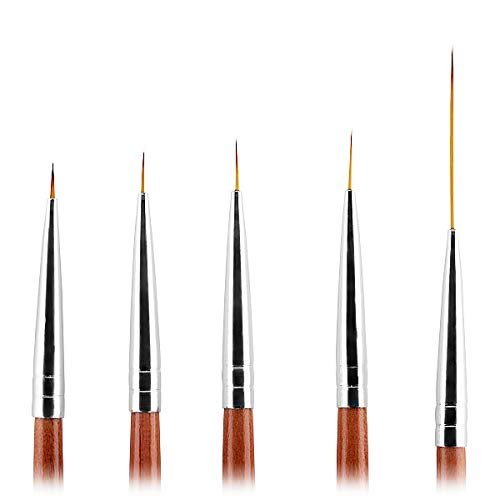 Cupio Nail Art 5-Piece Brush Set