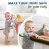 SSCYHT Child Safety Edge Protector, 2 m Extra-Thick L-Shaped Foam Cushion with 4.2 m Tape, Light Brown view 2