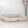 tierlando William Couture Orthopedic Dog Bed, 130 x 100 cm, Cream view 3