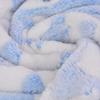 Blue Double-Velvet Pet Blankets for Dogs and Cats, Warm Soft Puppy Sleeping Mat, 2 Pieces view 4