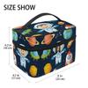 Astronaut Star Rocket Cosmetic Bag Organizer for Women and Girls view 2