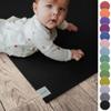 Sanosoft Baby Play Mat Made in Germany, OEKO-TEX Anti-Slip, 180 x 220 cm, Black view 1