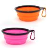 SLSON 2-Pack Foldable Travel Dog Bowl view 1