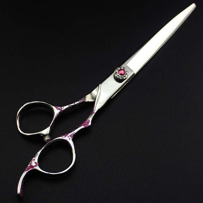 SLRMKK Professional Hair Cutting and Thinning Scissors Set, 7-Inch, FlatCut 6.5-Inch