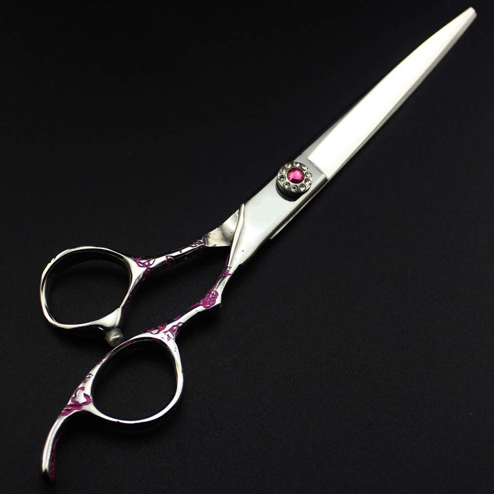 SLRMKK Professional Hair Cutting and Thinning Scissors Set, 7-Inch, FlatCut 6.5-Inch