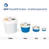 AFH TheraPIE MINI Therapy Putty Finger & Hand Trainer, 15 g Tin, 8 Resistance Levels (Very Firm—Blue) view 2