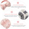 minkissy 2-Piece Bow Headbands for Women, Elastic Coral Fleece Makeup Headbands for Face Washing, Yoga, and Cosmetics view 3