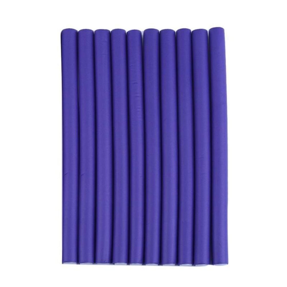 20-Piece No-Heat Hair Curlers, Soft Foam Magic Flexi Rods, Random Color (1.6 cm)