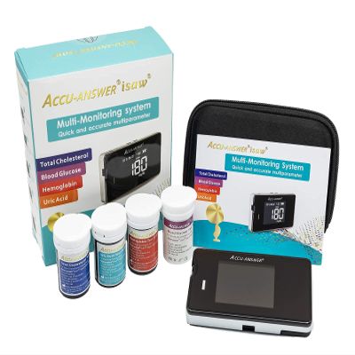 Accu-Answer Blood Glucose, Cholesterol, Uric Acid and Hemoglobin Monitor