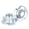 Four-Prong Furniture Insert Nut, M3–M10, 20 Pieces view 2