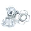 Four-Prong Furniture Insert Nut, M3–M10, 20 Pieces view 3