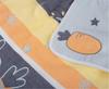 Hayisugal 100% Cotton Baby Blanket, Soft Knitted Crawling Blanket, Pink Rabbit, 115 x 120 cm view 4