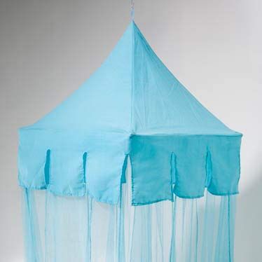 Square Mosquito Net for Bed, 50 x 50 cm, 1,250 cm Circumference, 250 cm Height, 256 Holes/Inch Mesh (Aqua)