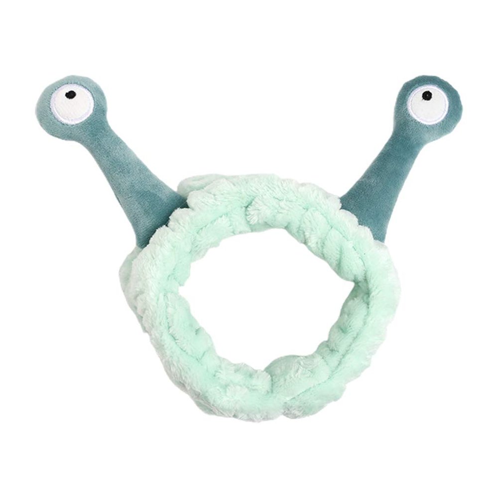 Women's and Girls' Plush Snail Antenna Spa Headband