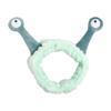 Women's and Girls' Plush Snail Antenna Spa Headband view 1