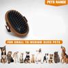 Soft Silicone Grooming Comb for Bathing Dogs and Cats view 3