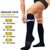 Plus Gear Graduated Copper Compression Socks, Knee-High, Black, XXX-Large view 2