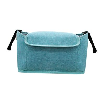 Tubayia Baby Diaper Bag, Stroller Organizer, Shoulder Bag, Light Green