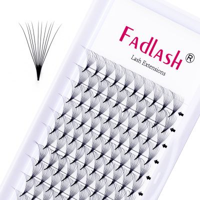 FADLASH Russian Volume 10D 0.07 mm C Curl 8 mm Premade Lash Extensions