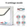 Hua Cat Flap with 4-Way Lock for Metal Doors and Windows, 3 Sizes (Small) view 4