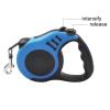 Retractable Dog Leash, 5 m, Blue view 4