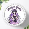 Manga Anime Edible Cake Topper, Fondant Cake Image, 20 cm view 1