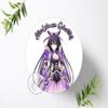 Manga Anime Edible Cake Topper, Fondant Cake Image, 20 cm view 2