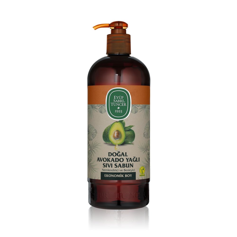 Eyüp Sabri Tuncer Natural Avocado Oil Liquid Soap, 750 ml PET Bottle, 1 Pack