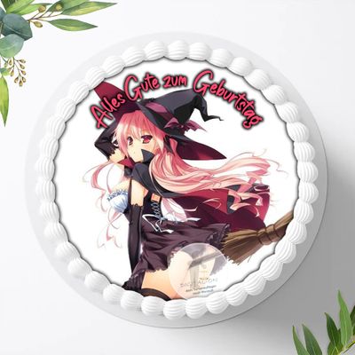 Manga Anime Edible Cake Topper, 20 cm – 0866w