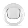 Hua Cat Door, 4-Way Lock, Transparent Flap for Wood Doors and Sliding-Glass Windows view 1