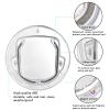 Hua Cat Door, 4-Way Lock, Transparent Flap for Wood Doors and Sliding-Glass Windows view 3