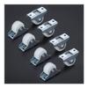 Temhyu Shuxiang 1-Inch Small Furniture Casters, 8-Pack view 1
