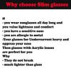 Slim The Reading Glasses Company Lightweight Comfortable Readers Value 5-Pack Designer Style for Men and Women with Case and Pouch, Purple, +2.00 view 4