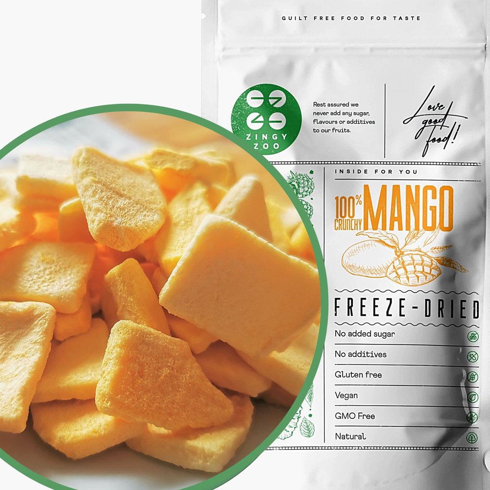 ZingyZoo Freeze-Dried Mango 100 g