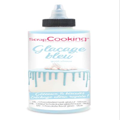 ScrapCooking Blue Drip Cake Glaze, 130 g