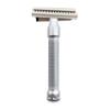 The Goodfellas' Smile Legione Slant Safety Razor, Silver/Black view 1