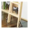 Temhyu Shuxiang Small Furniture Casters, Black, 2-Piece Set view 2