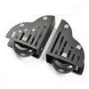 Temhyu Shuxiang Small Furniture Casters, Black, 2-Piece Set view 3