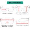 Eyekepper Women's Reading Glasses - Oversized Square-Frame Reading Glasses, Transparent, +3.75 view 3
